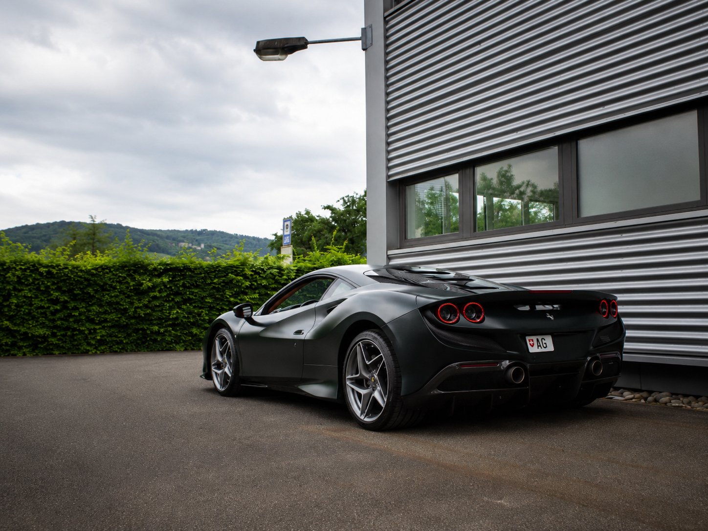 Ferrari F8 Tributo – Komplett Schutz Paket · Matt, foliert von Antonio Petras in Balsthal