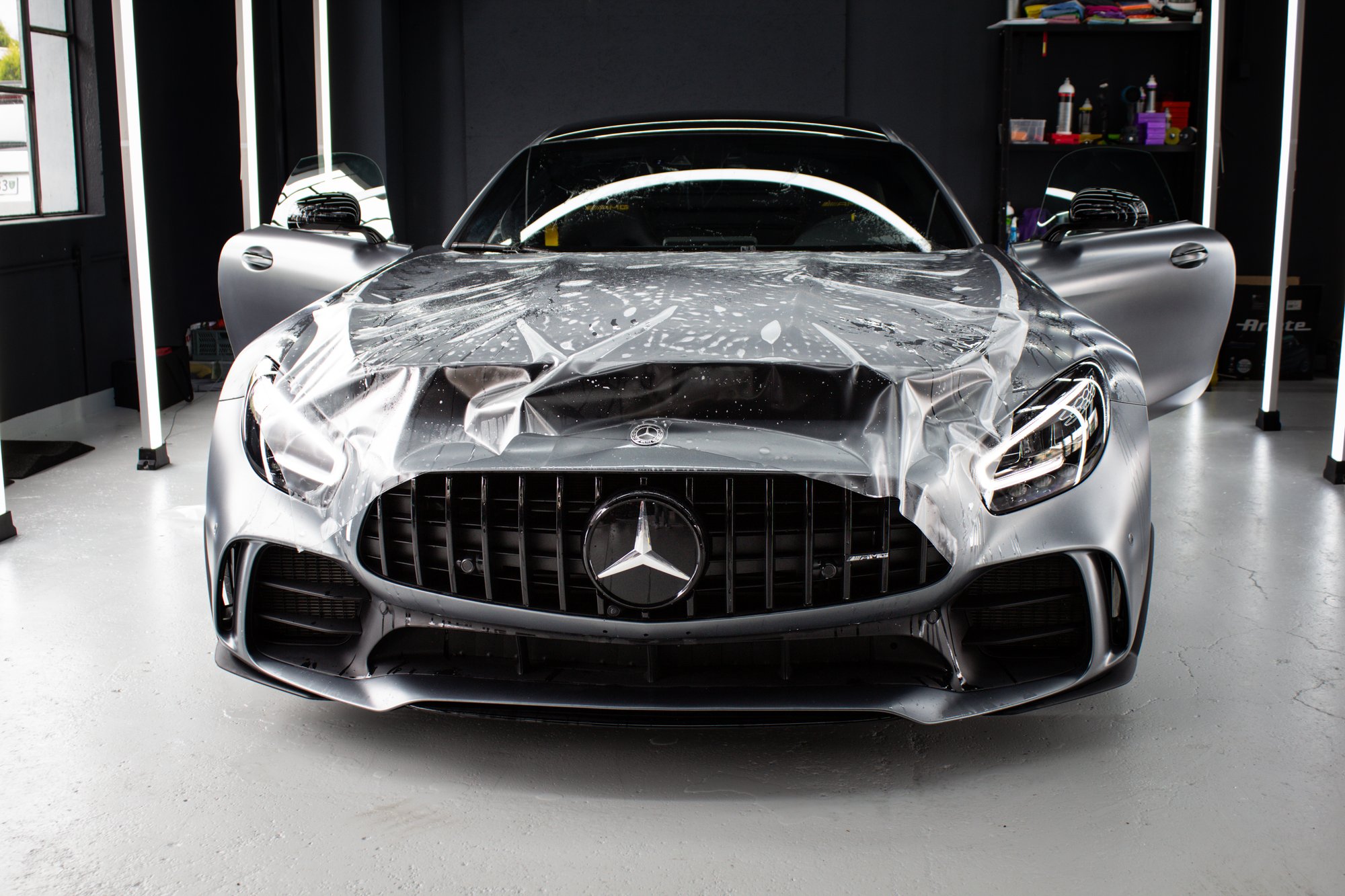 Mercedes-AMG GT R – Front Schutz Paket, foliert von Antonio Petras in Balsthal